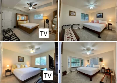georgetown texas vacation rental bedroom collage