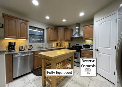 Georgetown TX Vacation Rental Fully Equipped Kitchen Reverse Osmosis